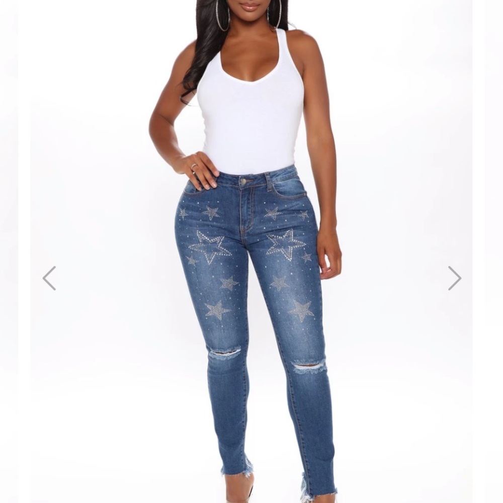 Star is born mid rise fashion nova jeans